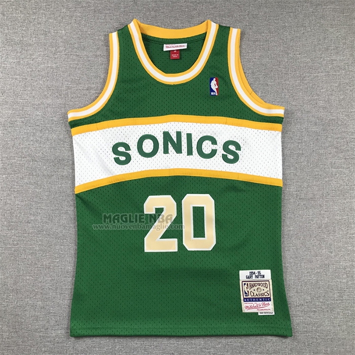 Maglia
 Gary Payton NO 20 Bambino
 Seattle SuperSonics Throwback
 Historic Verde
